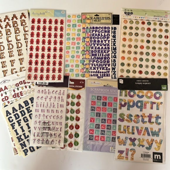 Scrapbooking Letter Sheets - Picture 2 of 4
